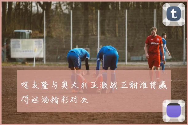 喀麦隆与奥大利亚激战正酣谁将赢得这场精彩对决